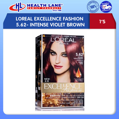 LOREAL EXCELLENCE FASHION 5.62- INTENSE VIOLET BROWN